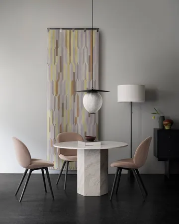 Gravity vloerlamp - Maroon marble-canvas - GUBI