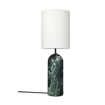 Gravity XL vloerlamp - Emerald marble-white - GUBI
