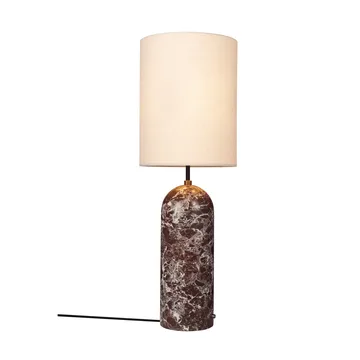 Gravity XL vloerlamp - Maroon marble-canvas - GUBI