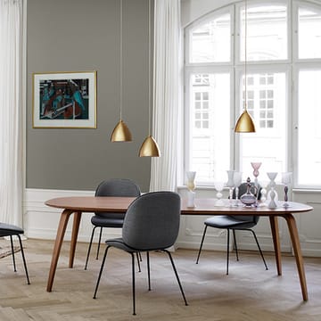 Gubi Elliptical eettafel - american walnut - GUBI