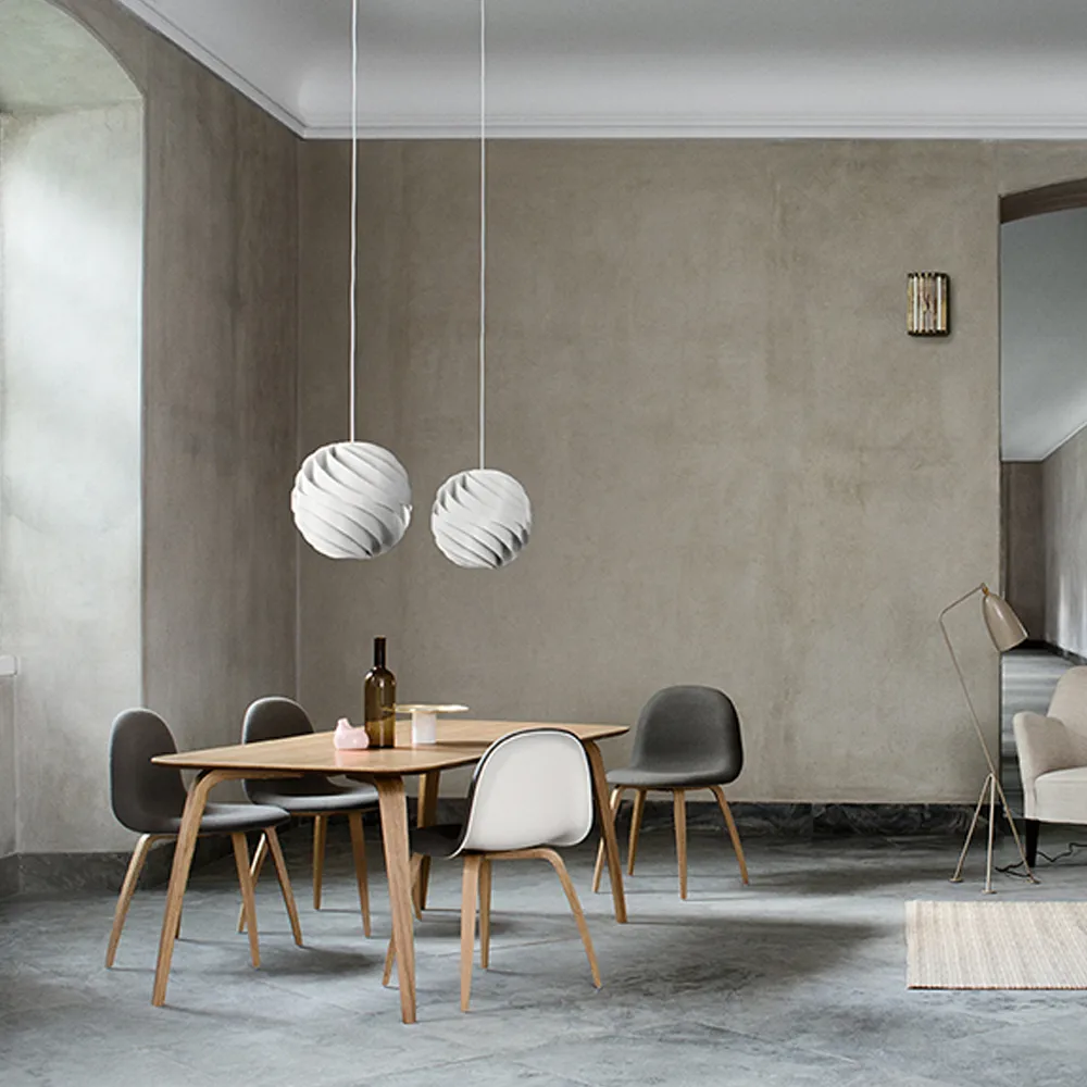 Gubi rechthoekige eettafel, oak GUBI