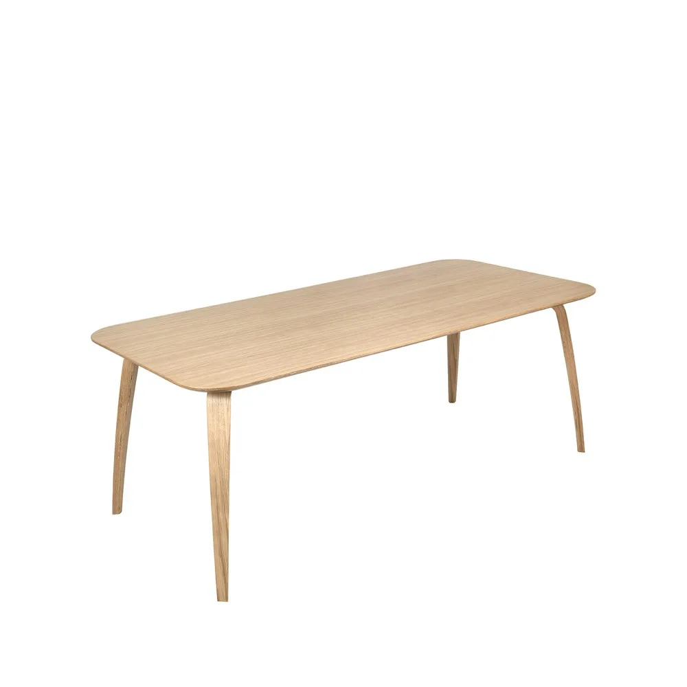 Gubi rechthoekige eettafel, oak GUBI