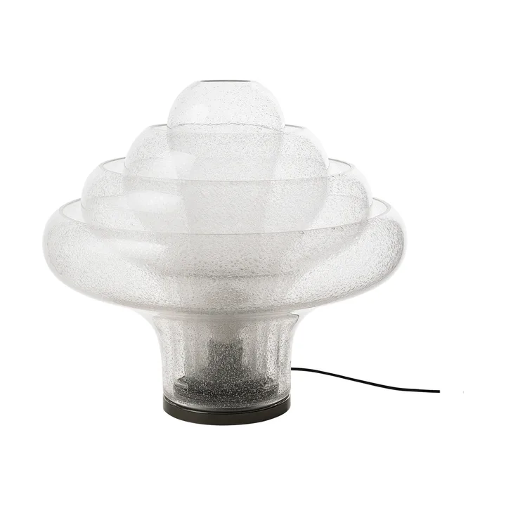 Lotus tafellamp - Bubble-zwart chroom, 42 cm - GUBI