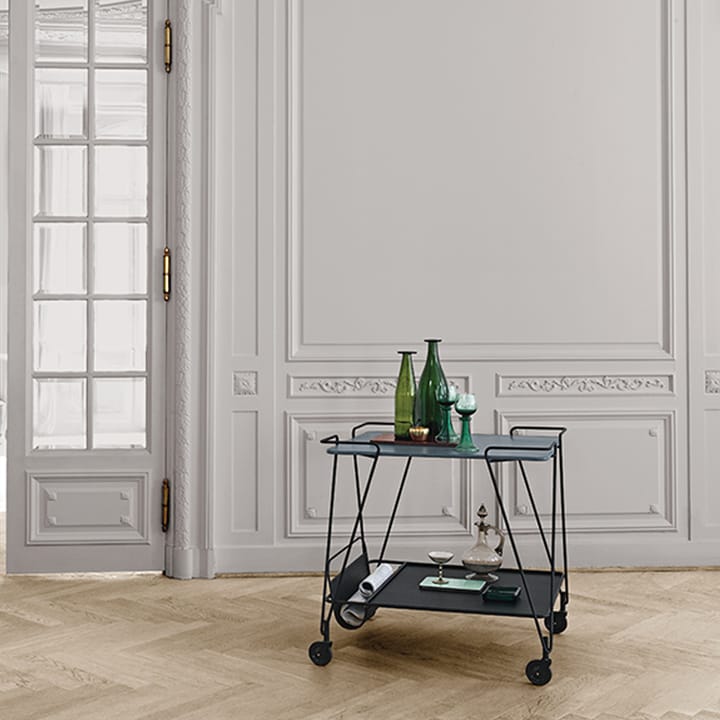 Matégot Trolley serveertrolley, black GUBI
