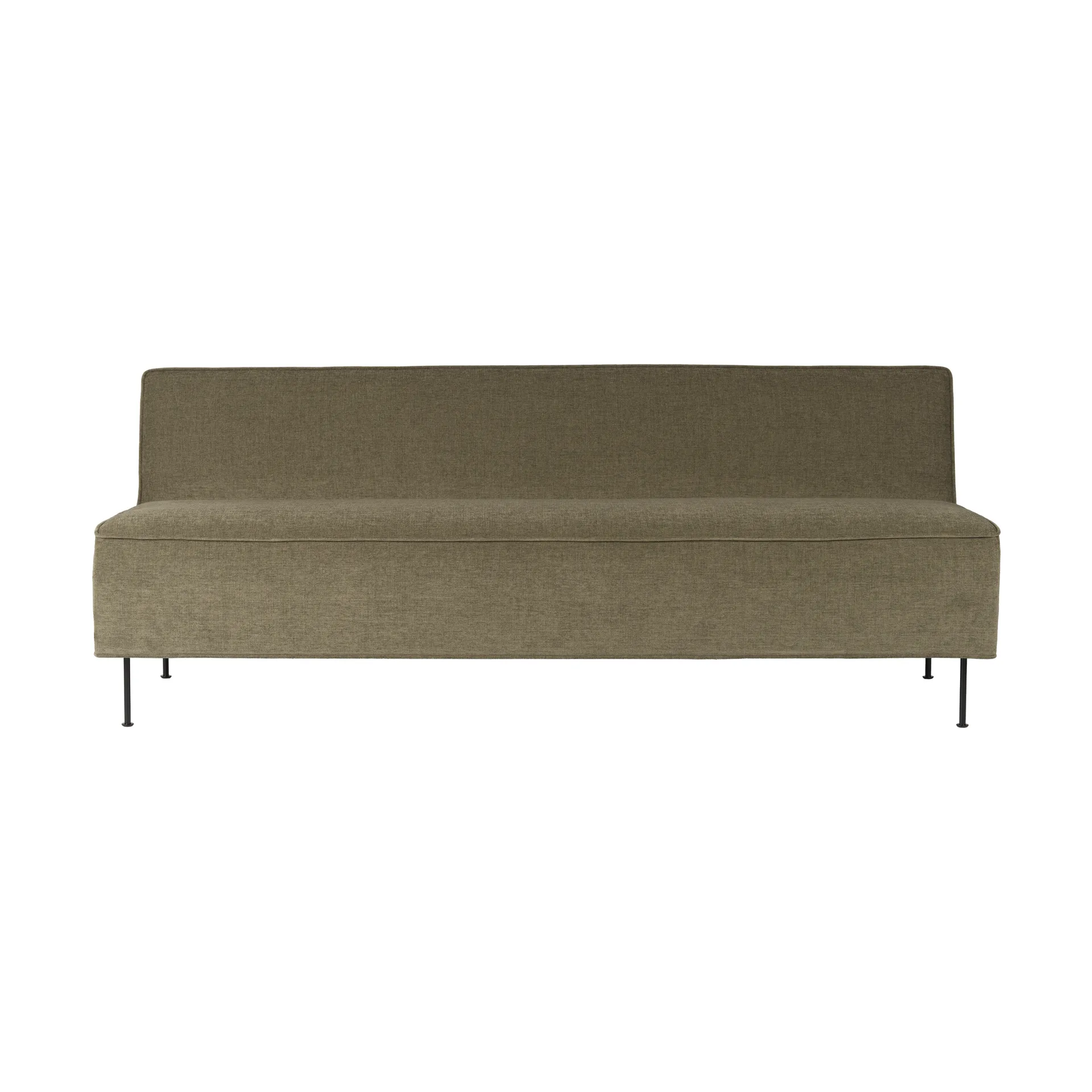 Modern Line bank 180x83x70 cm, Belsuede special FR 002-black GUBI