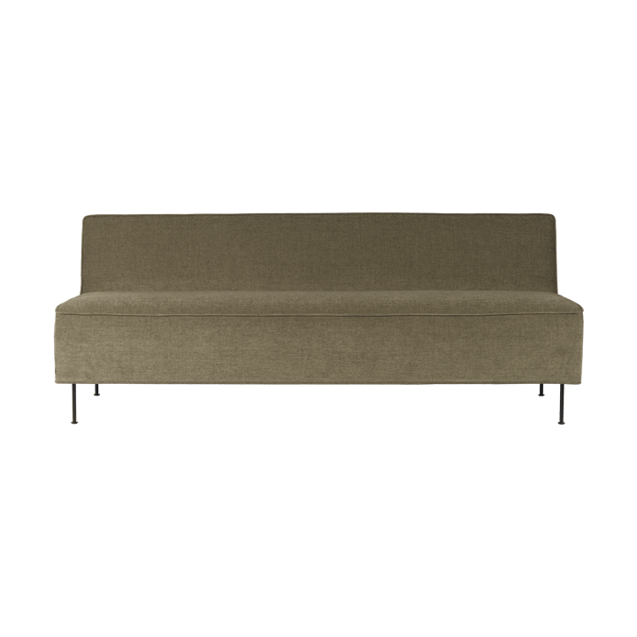 Modern Line bank 180x83x70 cm - Belsuede special FR 002-black - GUBI