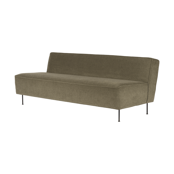 Modern Line bank 180x83x70 cm - Belsuede special FR 002-black - GUBI