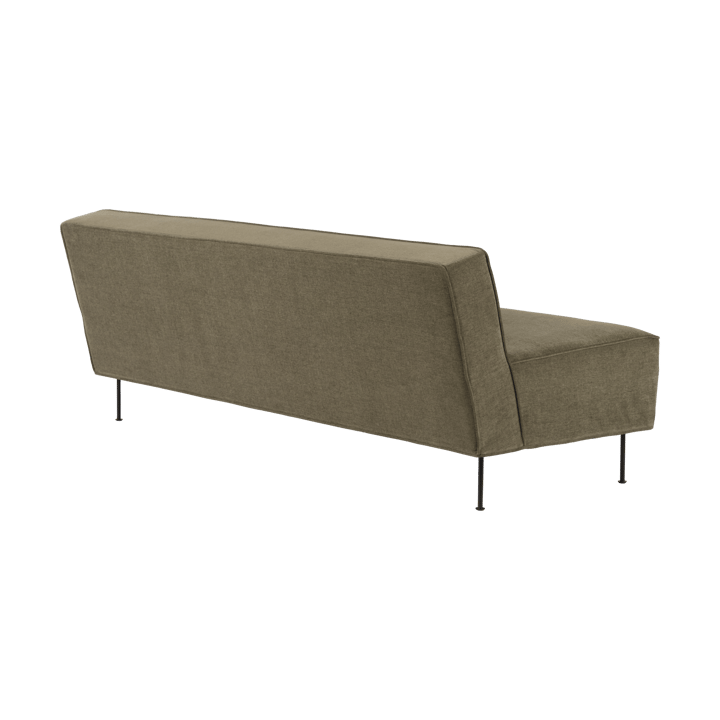 Modern Line bank 180x83x70 cm, Belsuede special FR 002-black GUBI