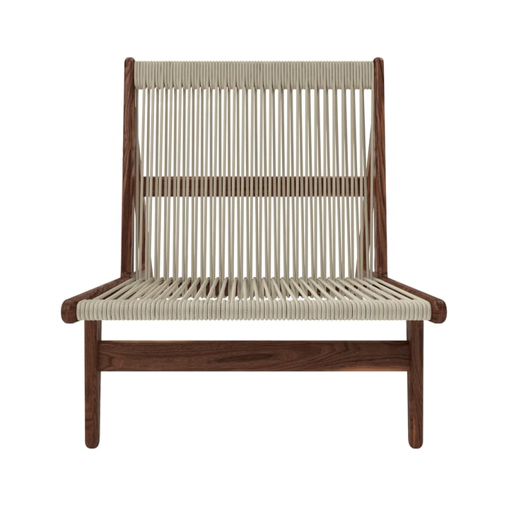 MR01 Initial Chair stoel - Geolied walnoot - GUBI