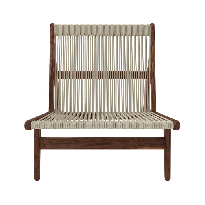 MR01 Initial Chair stoel - Geolied walnoot - Gubi