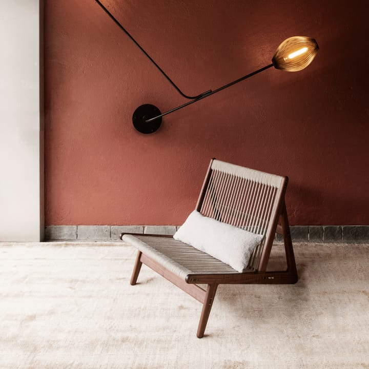 MR01 Initial Chair stoel - Geolied walnoot - GUBI