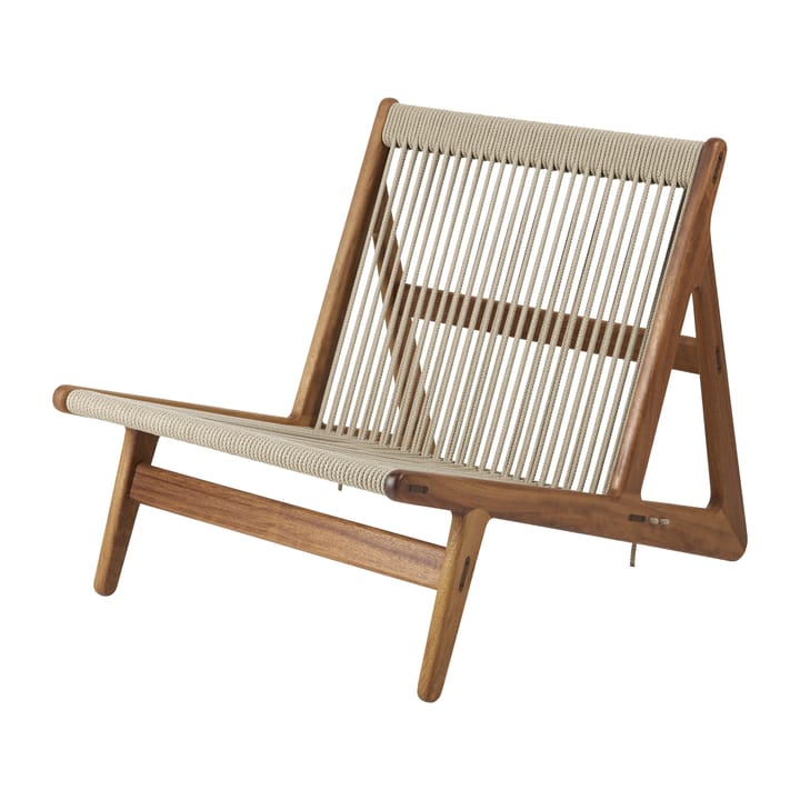 MR01 Initial outdoor lounge chair - Geolied irokohout - GUBI