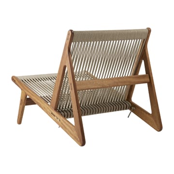 MR01 Initial outdoor lounge chair - Geolied irokohout - GUBI