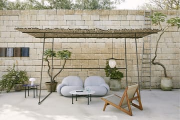 MR01 Initial outdoor lounge chair - Geolied irokohout - GUBI