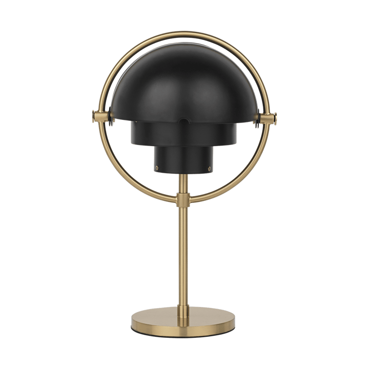 Multi-Lite draagbare lamp - Black semi matt-brass - GUBI