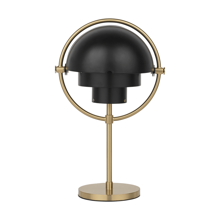 Multi-Lite draagbare lamp - Black semi matt-brass - Gubi