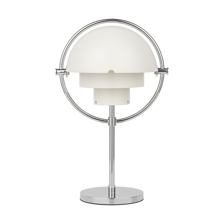 Multi-Lite draagbare lamp - White semi matt-chrome - GUBI