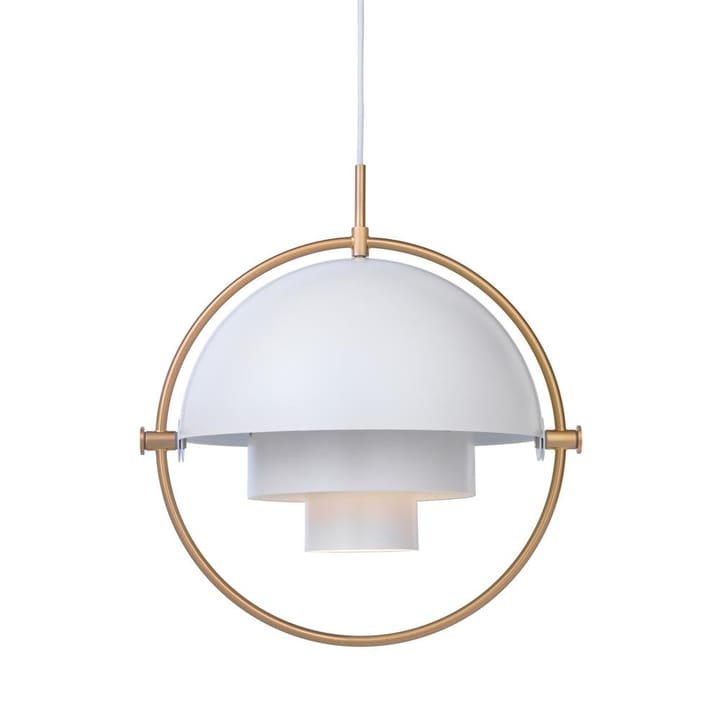 Multi-Lite hanglamp - messing-wit - Gubi