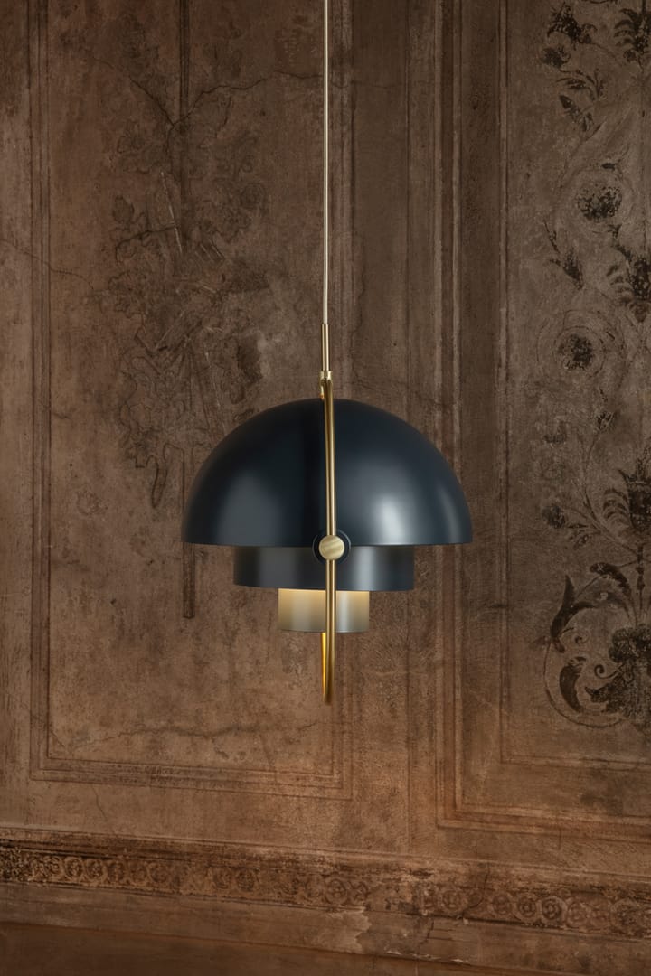 Multi-Lite plafondlamp, messing-koolzwart GUBI