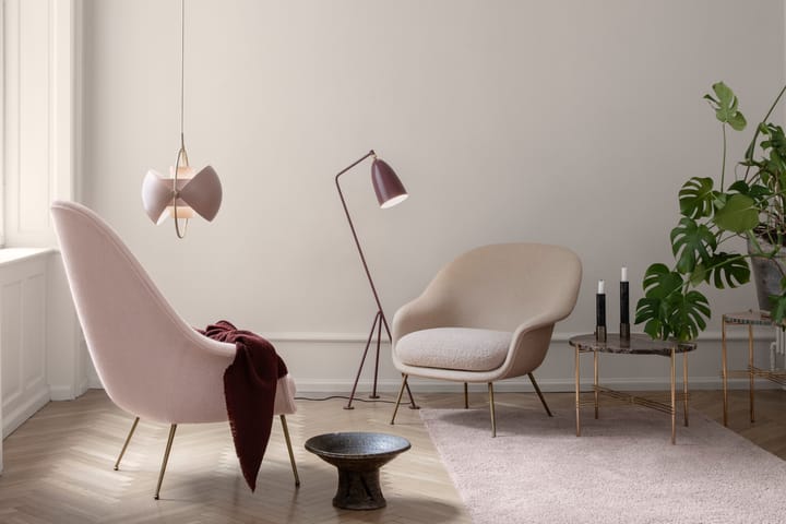 Multi-Lite plafondlamp, messing-roze GUBI