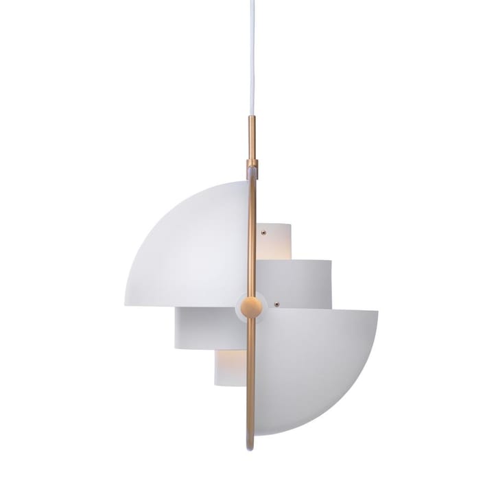 Multi-Lite plafondlamp, messing-wit GUBI