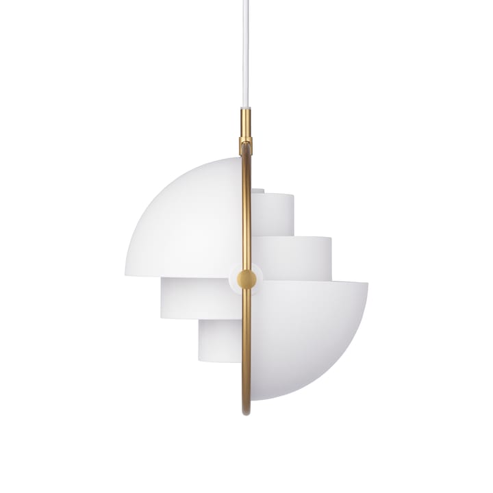 Multi-Lite plafondlamp small, Messing-wit GUBI