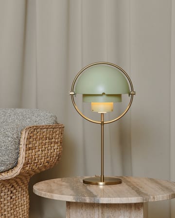 Multi-Lite tafellamp - Brass-desert sage - GUBI
