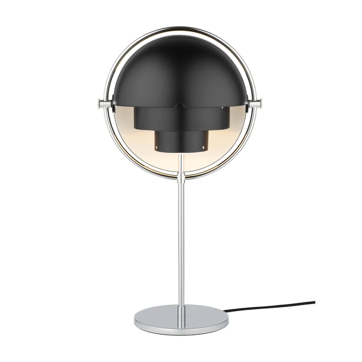 Multi-Lite tafellamp, Chroom-zwart GUBI