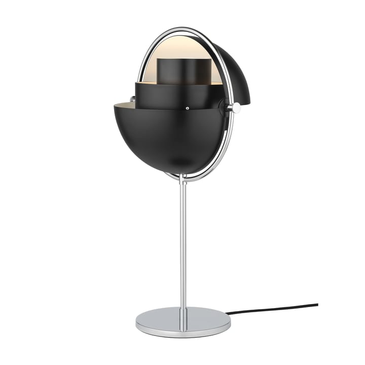 Multi-Lite tafellamp, Chroom-zwart GUBI