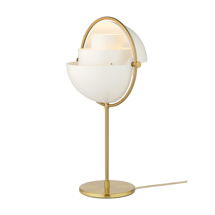 Multi-Lite tafellamp, Messing-wit GUBI