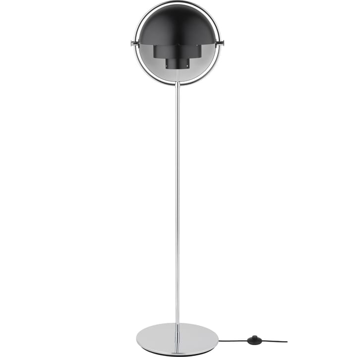 Multi-Lite vloerlamp - Chroom-zwart - GUBI