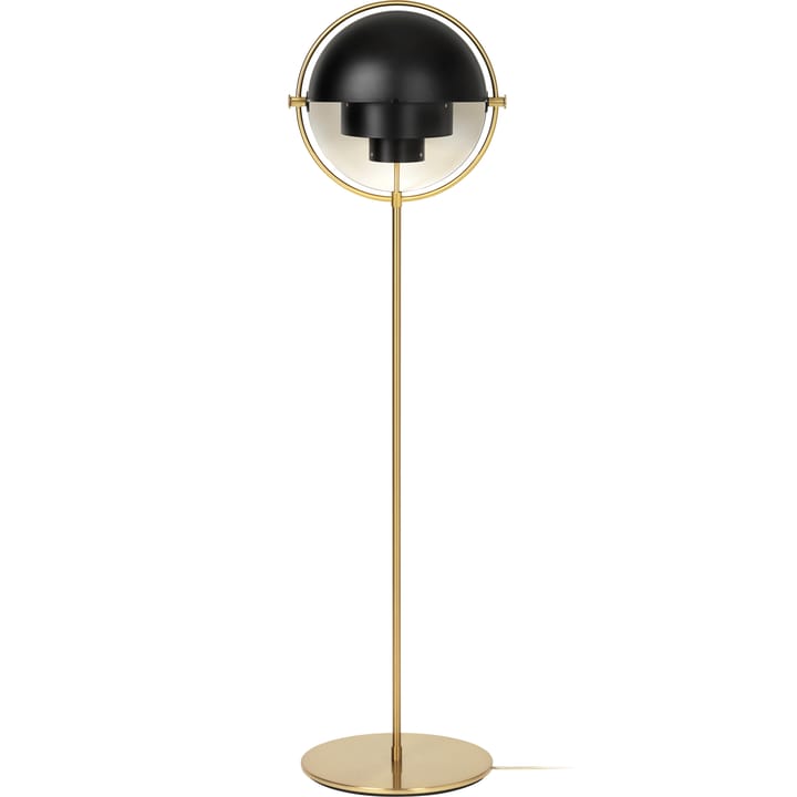 Multi-Lite vloerlamp, Messing-zwart GUBI