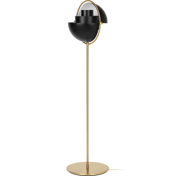 Multi-Lite vloerlamp, Messing-zwart GUBI