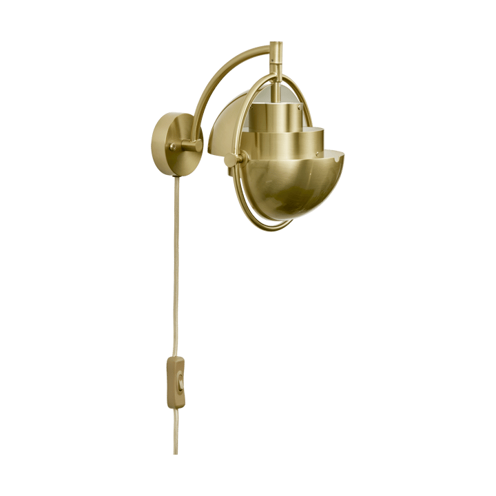 Multi-Lite wandlamp, Messing GUBI