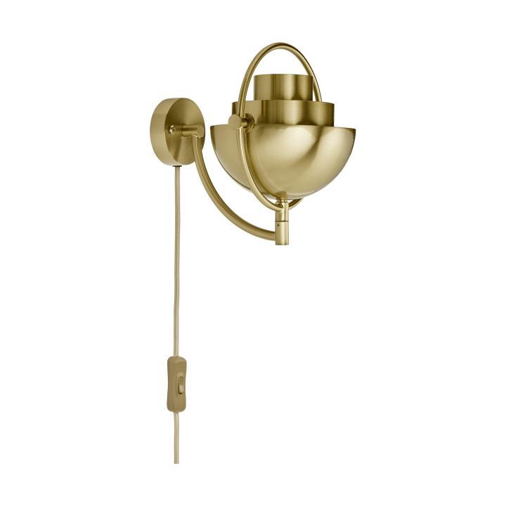 Multi-Lite wandlamp, Messing GUBI