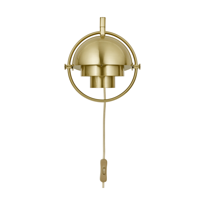 Multi-Lite wandlamp, Messing GUBI