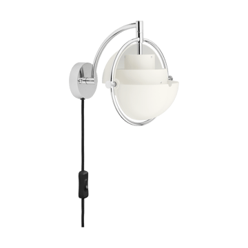 Multi-Lite wandlamp - Wit-chroom - GUBI
