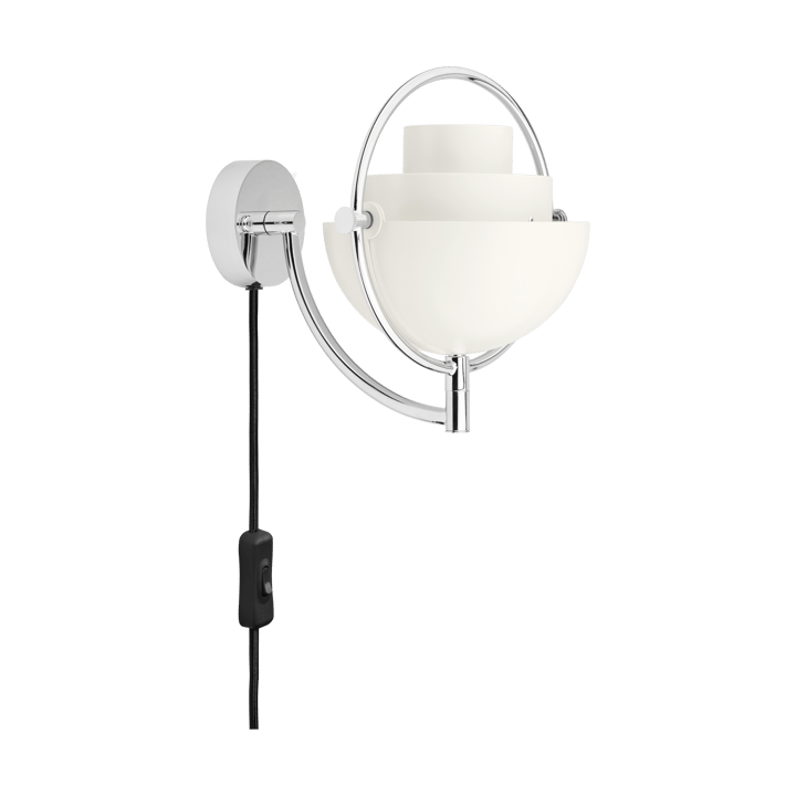 Multi-Lite wandlamp, Wit-chroom GUBI