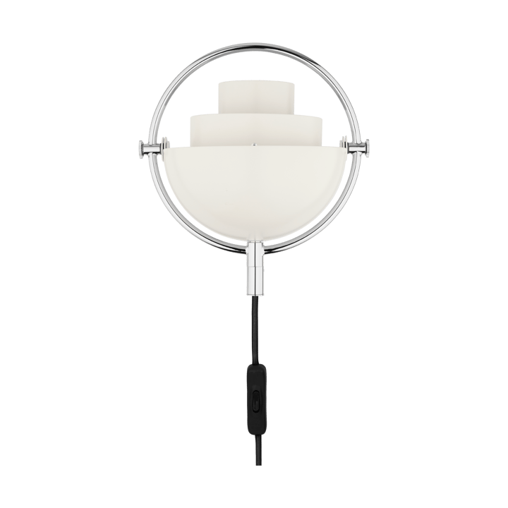 Multi-Lite wandlamp, Wit-chroom GUBI