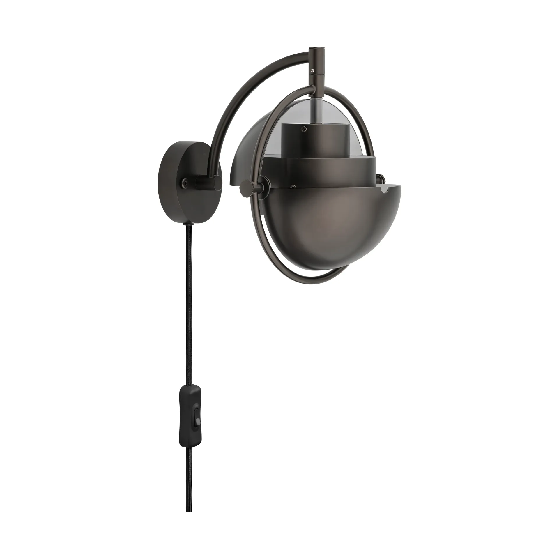 Multi-Lite wandlamp, Zwart GUBI