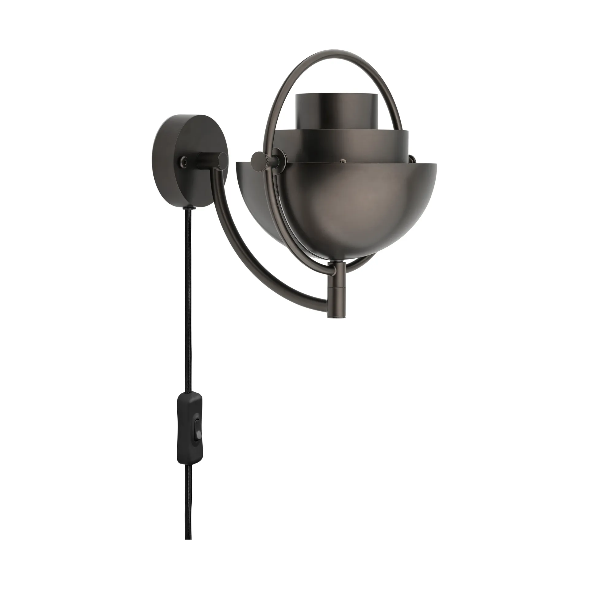 Multi-Lite wandlamp, Zwart GUBI