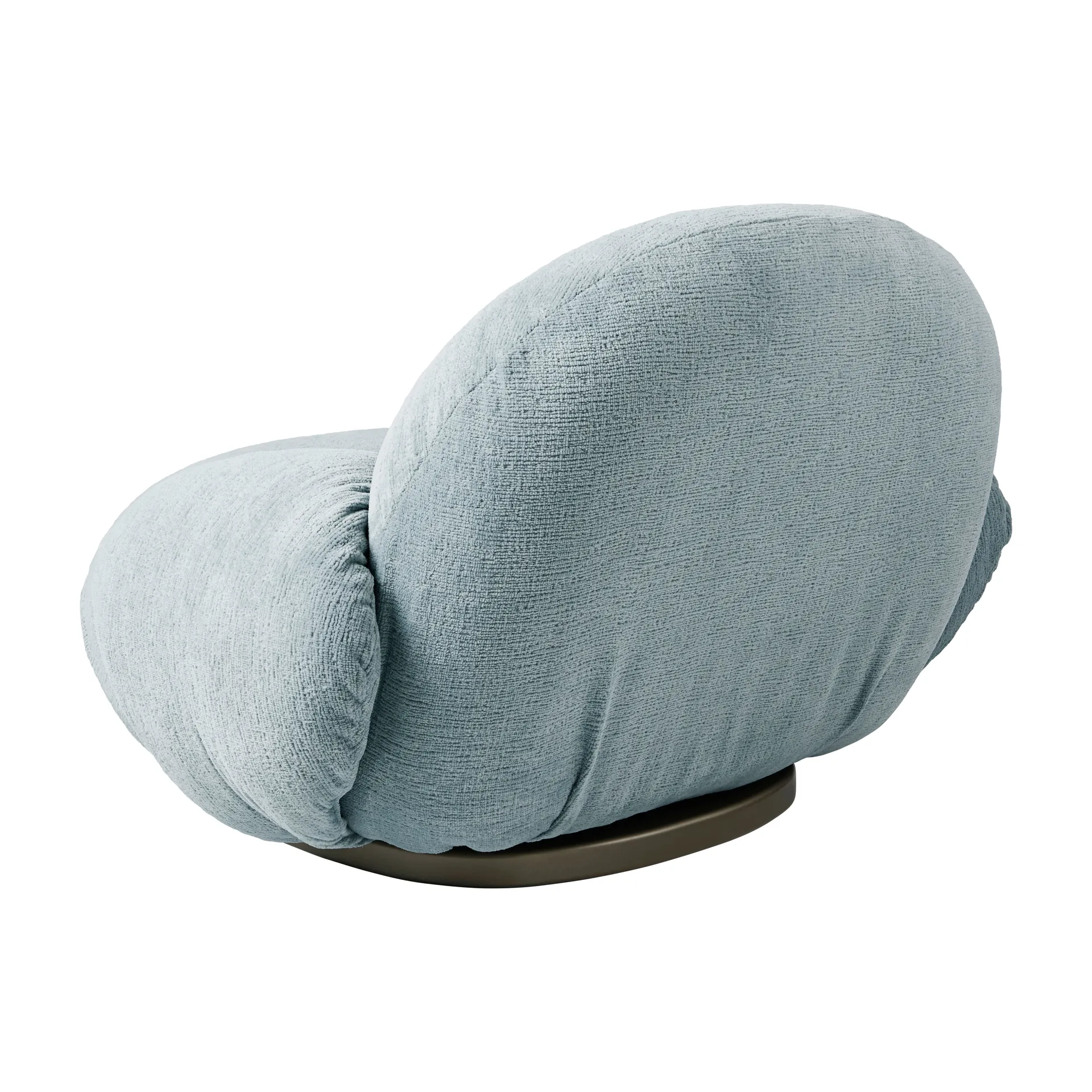 Pacha loungefauteuil met armleuningen, Mumble 10-pearl gold GUBI