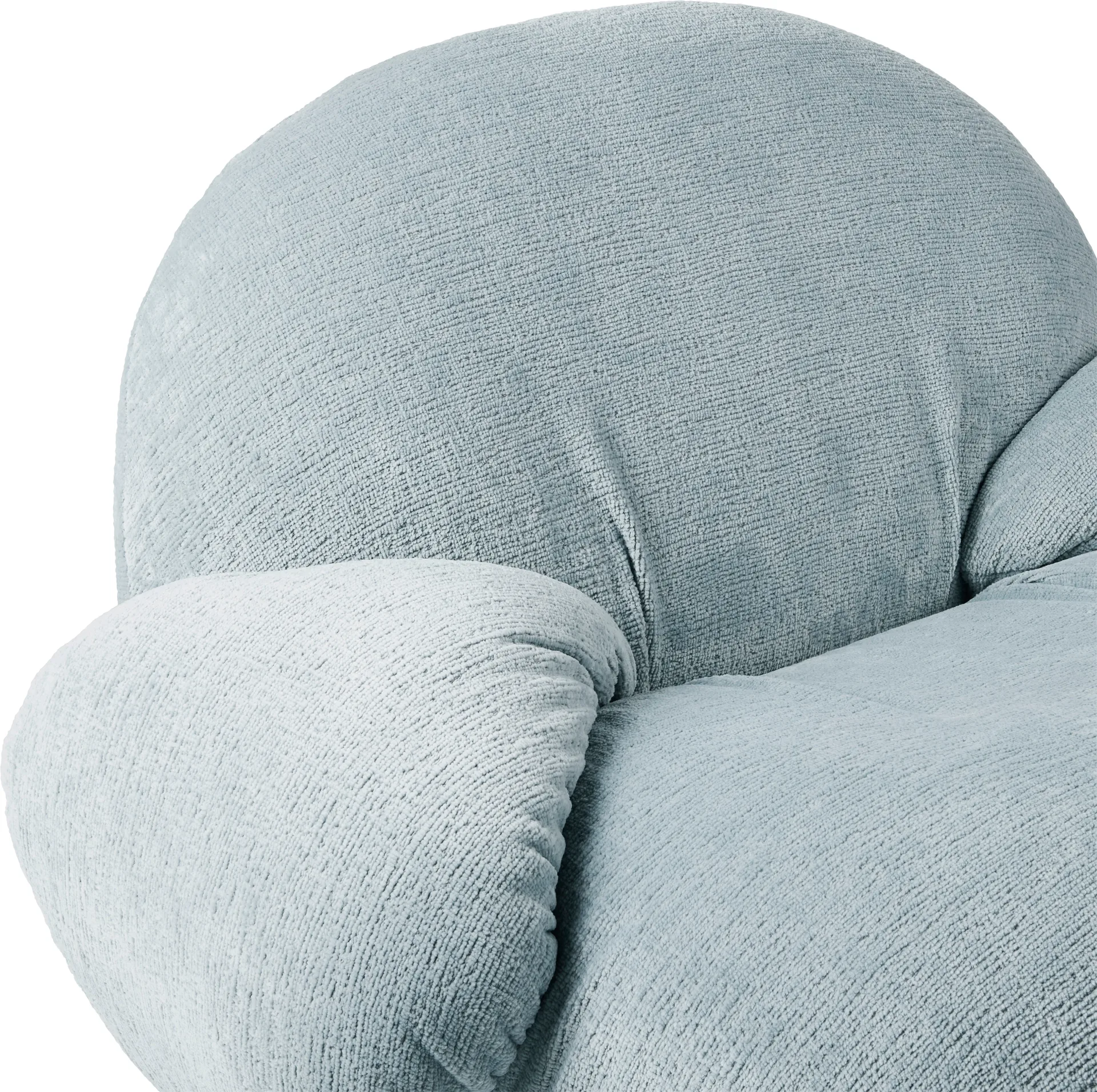 Pacha loungefauteuil met armleuningen, Mumble 10-pearl gold GUBI