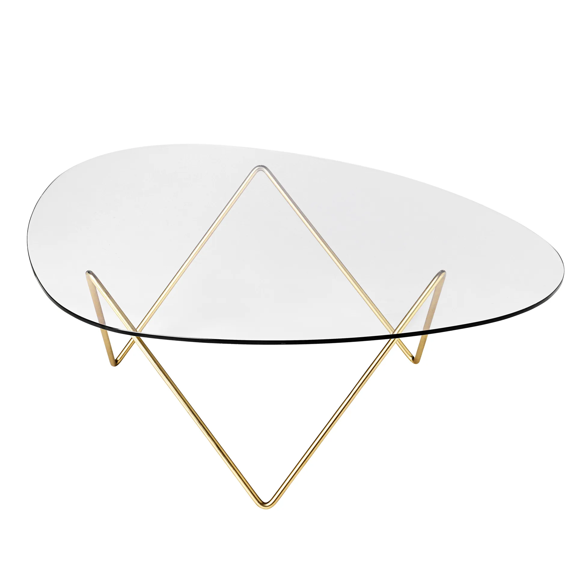 Pedrera salontafel, messing poten GUBI