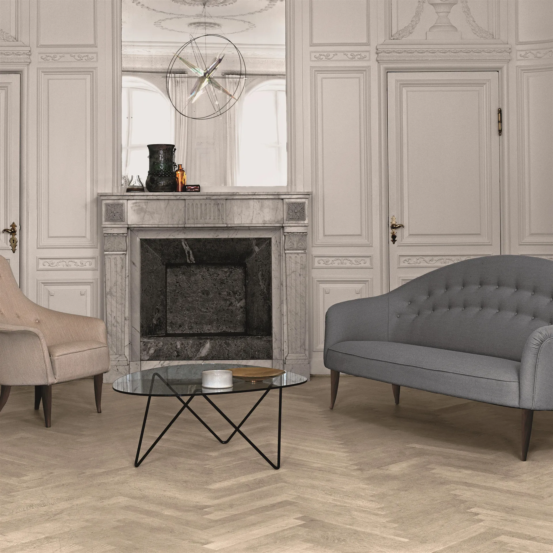 Pedrera salontafel, Zwart GUBI