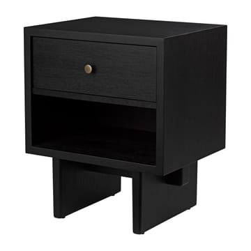 Private bijzettafel 40x50 cm - Bruin-zwartgebeitst eiken - GUBI