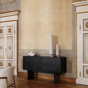 Private sideboard - zwart, zwartgebeitst eikenhout - GUBI