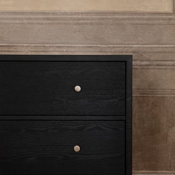 Private sideboard - zwart, zwartgebeitst eikenhout - GUBI