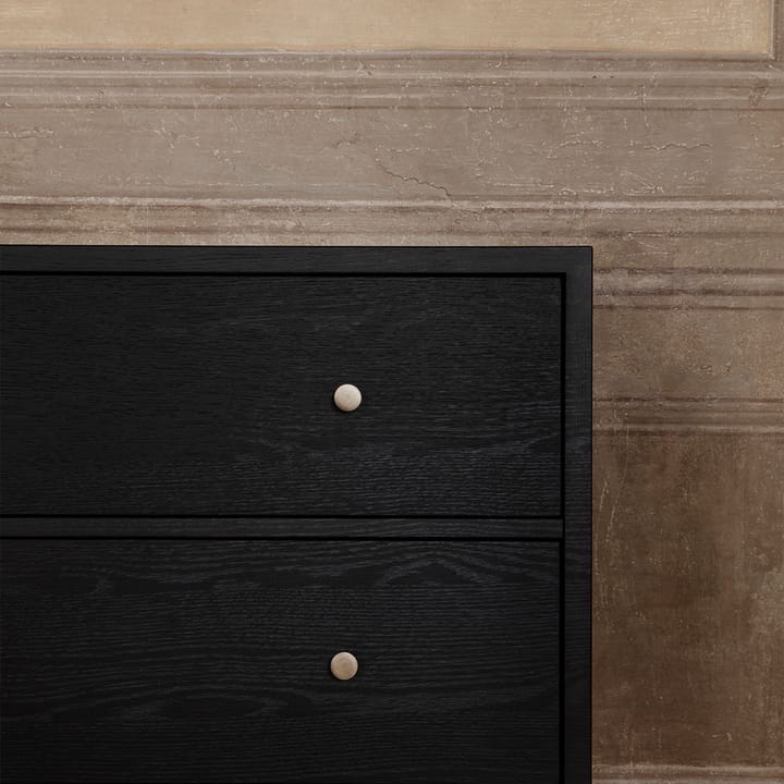 Private sideboard, zwart, zwartgebeitst eikenhout GUBI