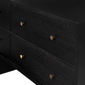 Private sideboard - zwart, zwartgebeitst eikenhout - GUBI